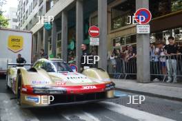 #38 HERTZ TEAM JOTA Porsche 963 Hypercar of Jenson Button, Philip Hanson and Oliver Rasmussen