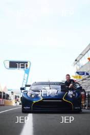 #27 HEART OF RACING TEAM Aston Martin Vantage AMR LMGT3 of Ian James, Daniel Mancienelli and Alex Riberas