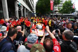 #51 FERRARI AF CORSE Ferrari 499P Hypercar of Alessandro Pier Guidi, James Calado and Antonio Giovinazzi