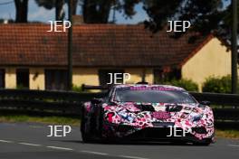 #85 IRON DAMES Lamborghini Huracan LMGT3 of Sarah Bovy, Rahel Frey and Michelle Gatting