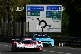 #6 PORSCHE PENSKE MOTORSPORT Porsche 963 Hypercar of Kevin Estre, Andre Lotterer and Laurens Vanthoor