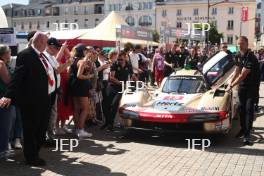 #12 HERTZ TEAM JOTA Porsche 963 Hypercar of William Stevens, Callum Ilott and Norman Nato