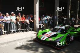 #19 LAMBORGHINI IRON LYNX Lamborghini SC63 of Romain Grosjean, Andrea Caldarelli and Matteo Cairoli