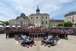 #7 TOYOTA GAZOO RACING Toyota GR010 - Hybrid Hypercar of Jose Maria Lopez, Kamui Kobayashi and Nyck de Vries and #8 TOYOTA GAZOO RACING Toyota GR010 - Hybrid Hypercar of Sebastian Buemi, Brendon Hartley and Ryo Hirakawa