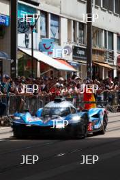 #36 ALPINE ENDURANCE TEAM Alpine A424 Hypercar of Nicolas Lapierre, Mick Schumacher and Matthieu Vaxiviere